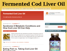 Tablet Screenshot of fermentedcodliveroil.org